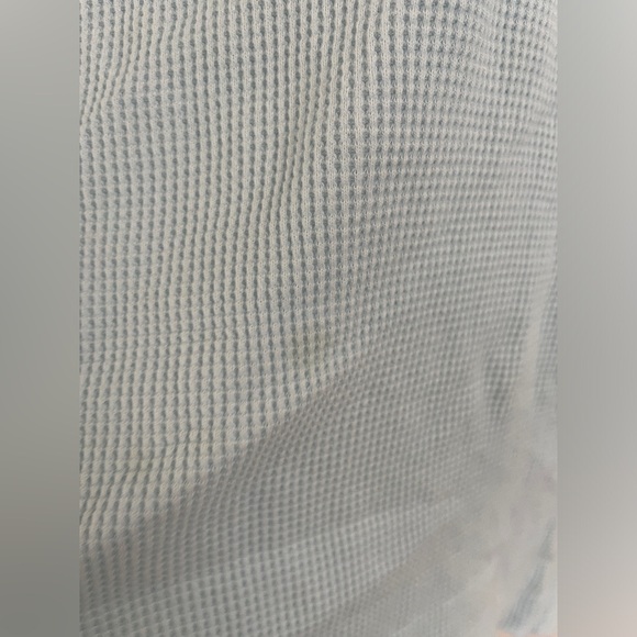 The lullaby club waffle knit blue matching set - Picture 4 of 5